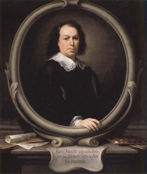 Bartolome Esteban Murillo self-Portrait oil painting image